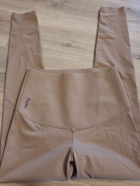 Fanka‎ Body Sculpt Leggings (Reversible Wear) Tan Taupe Brown Size XS-S